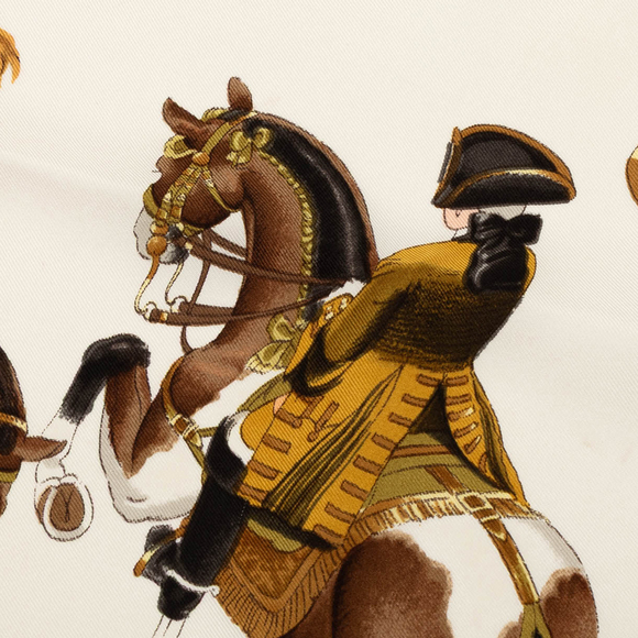 Pre-Loved Hermes Reprise Silk Scarf 90 - Picture 8 of 10